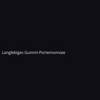 Langlebiges Gummi-Portemonnaie