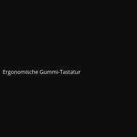 Ergonomische Gummi-Tastatur