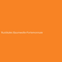 Rustikales Baumwolle-Portemonnaie