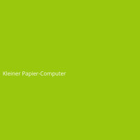 Kleiner Papier-Computer